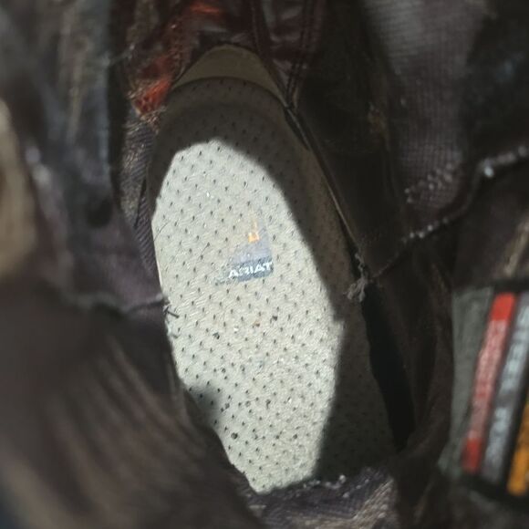 Ariat steel toe puncture resistant work boots size 10EE - Picture 4 of 10